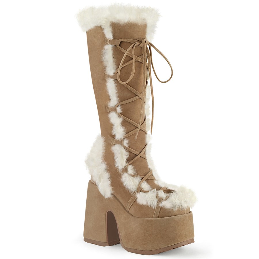 Camel-311 Demonia Australia Camel Vegan Suede Camel-311 Demonia Australia Camel Vegan Suede