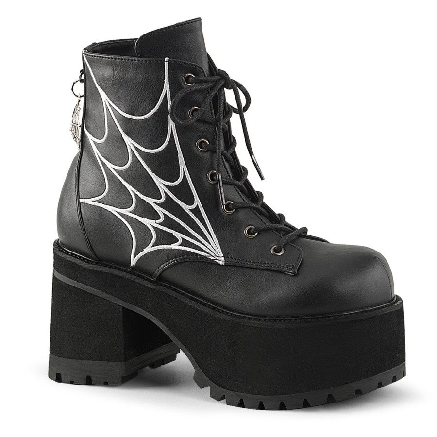Ranger-105 Demonia Australia Black Vegan Leather Ranger-105 Demonia Australia Black Vegan Leather
